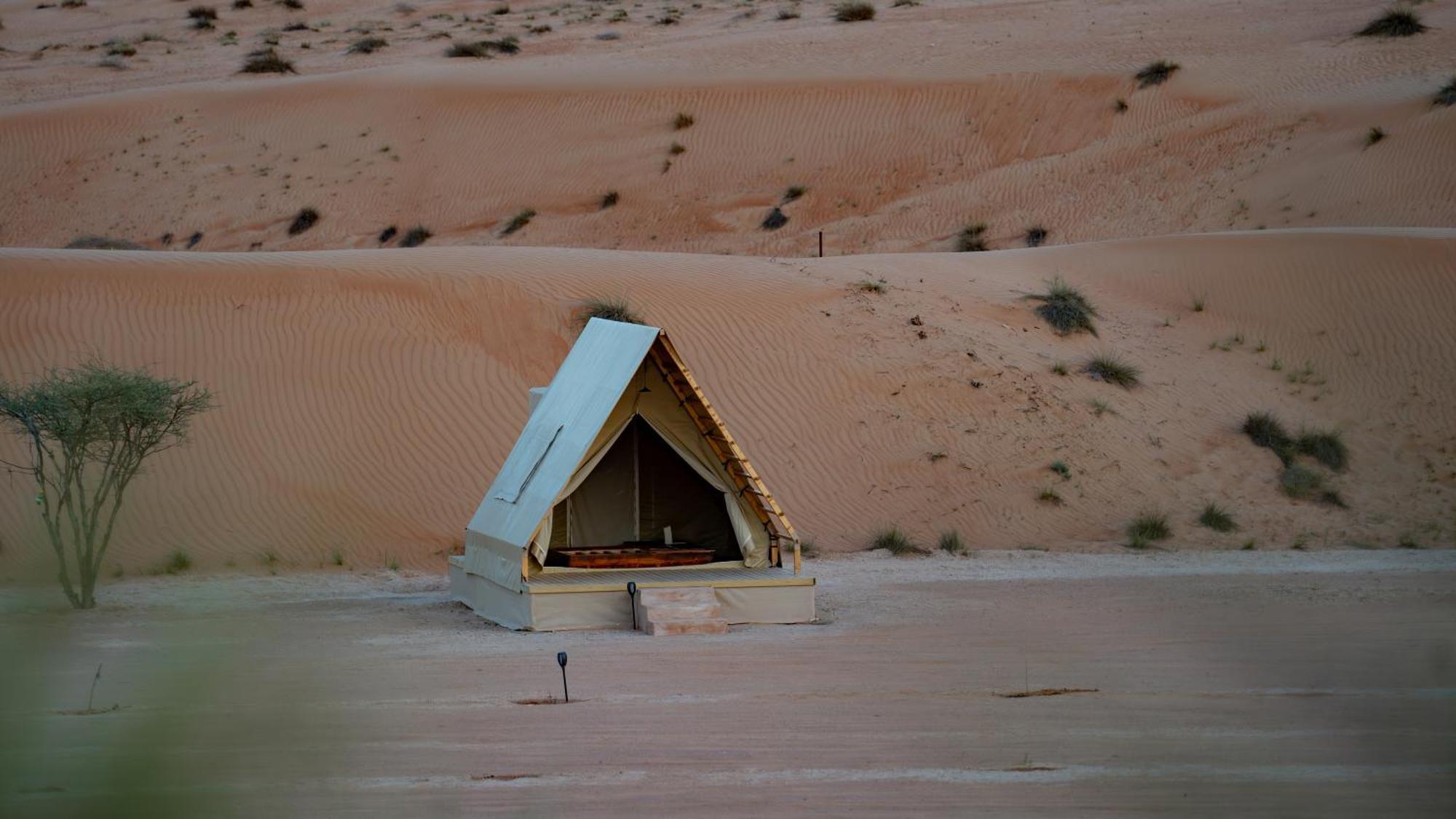 Adventurer Camp Hotel Al Wāşil Eksteriør billede