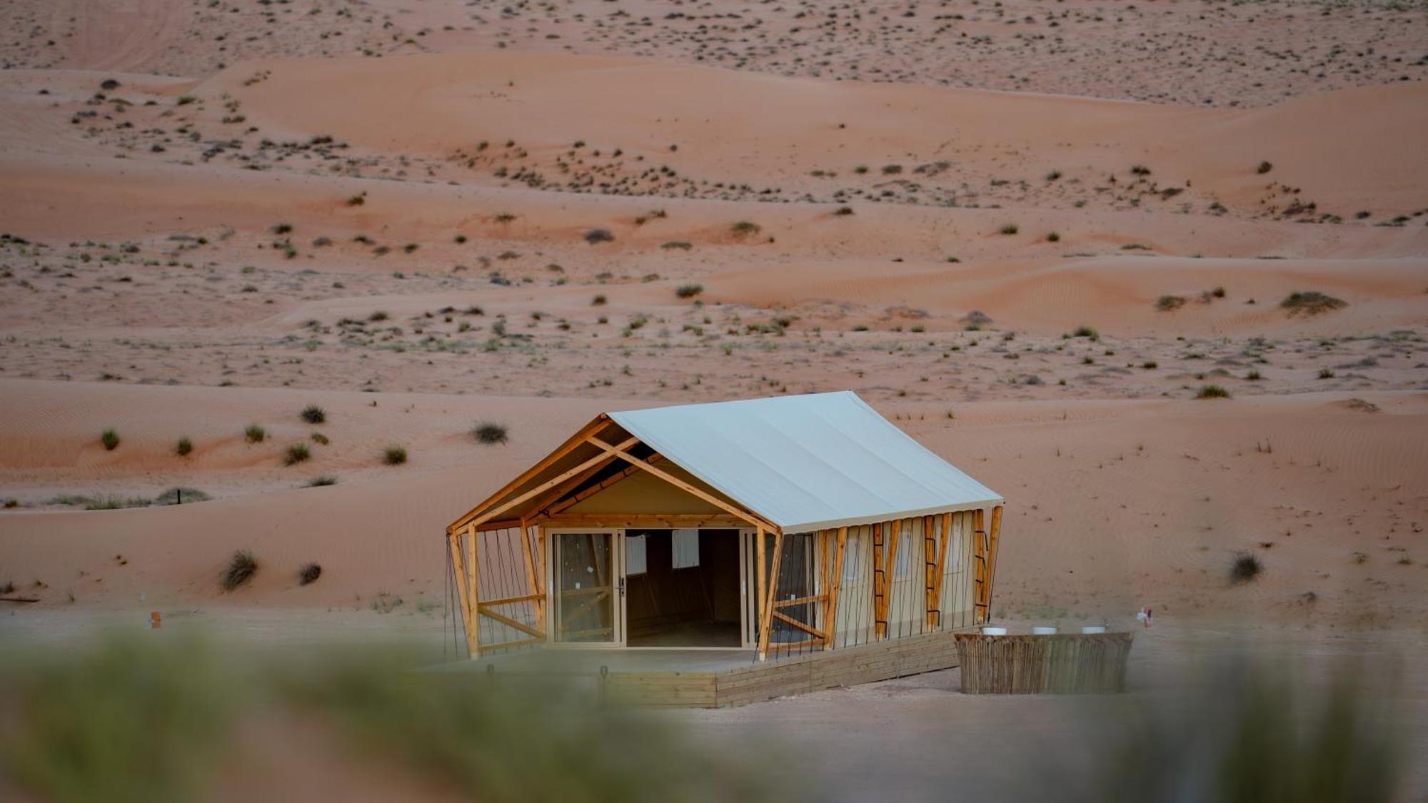 Adventurer Camp Hotel Al Wāşil Eksteriør billede