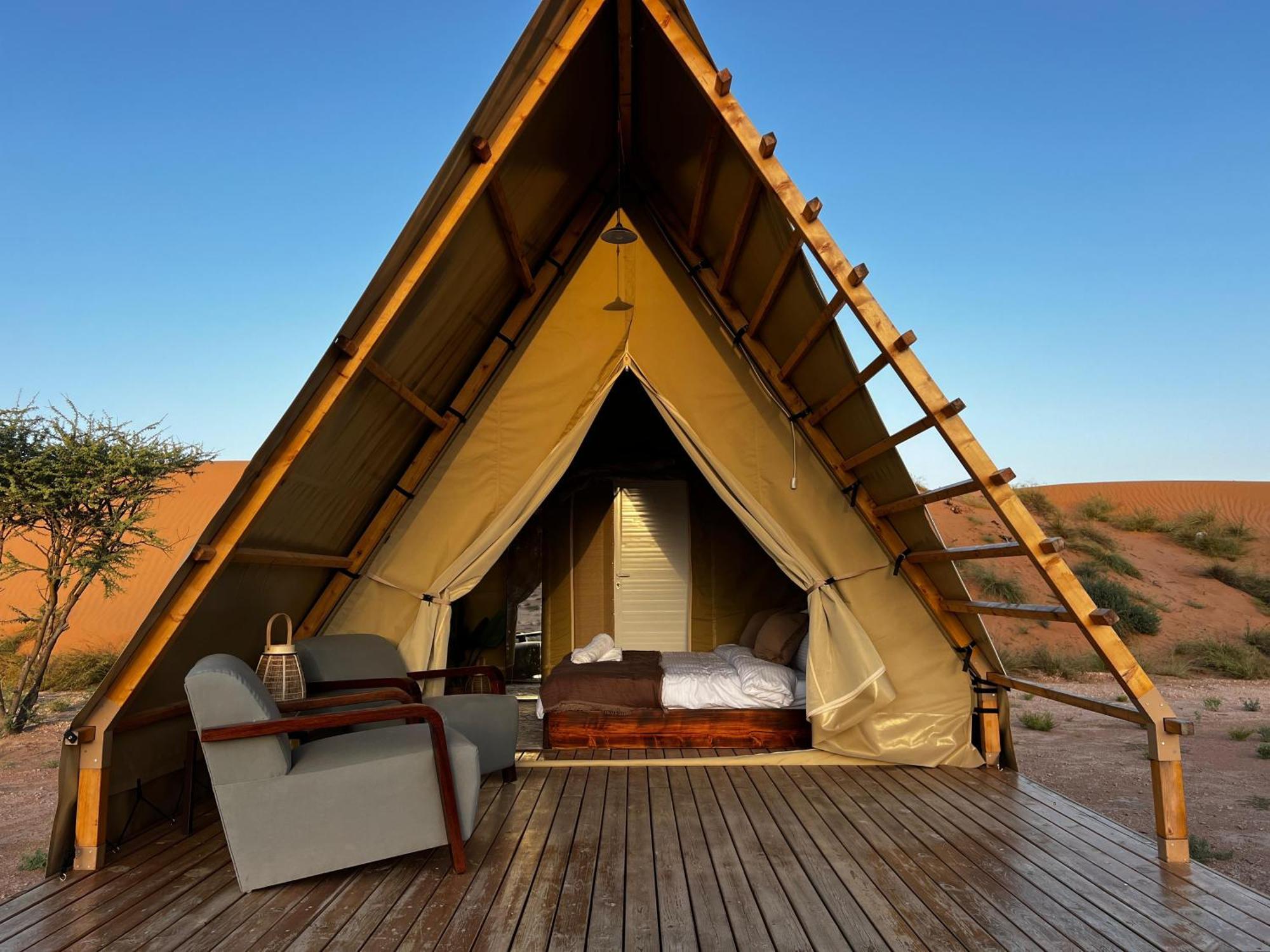 Adventurer Camp Hotel Al Wāşil Eksteriør billede