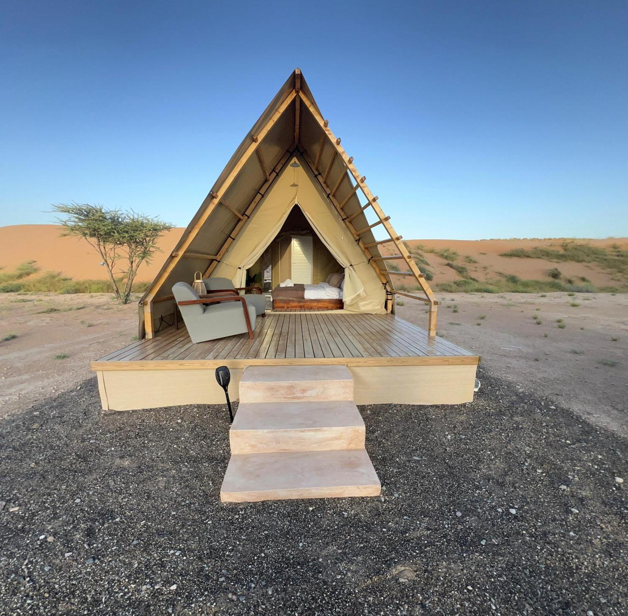 Adventurer Camp Hotel Al Wāşil Eksteriør billede
